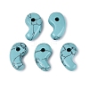 Synthetic Turquoise Pendants G-S294-07B-18-1