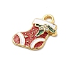 304 Stainless Steel Rhinestone Pendants STAS-P427-04B-G-2
