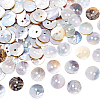 100Pcs Natural Akoya Shell Buttons BUTT-PH0001-41A-1