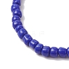 3Pcs 3 Colors Glass Seed Beaded Stretch Bracelets for Women BJEW-JB12206-5