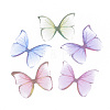 Two Tone Polyester Fabric Wings Crafts Decoration FIND-S322-012A-1