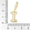 Brass Micro Pave Clear Cubic Zirconia Pendants KK-M289-01I-G-3