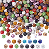 150Pcs 15 Colors Handmade Polymer Clay Beads CLAY-ME0001-02-1