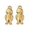 304 Stainless Steel Pendants SA-CBAAC28-21G-1