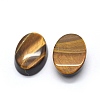 Natural Tiger Eye Cabochons G-O175-24C2-2