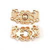 Alloy Snap Lock Clasps FIND-WH0108-19KCG-2