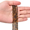 Natural Tiger Eye Beads Strands X-G-G099-3mm-4-3