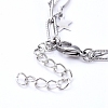 304 Stainless Steel Chain Tiered Necklaces NJEW-JN02828-4