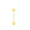 Luminous Acrylic 15 Gauge Tongue Rings WG90989-10-1