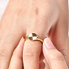 Flat Round 304 Stainless Steel Finger Rings FS-WG268FC-01-2