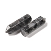 Natural Larvikite Pointed Pendants G-D460-01A-3