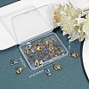 SUNNYCLUE 40Pcs 2 Colors 304 Stainless Steel Clip-on Earring Findings STAS-SC0004-26-7