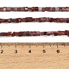 Natural Red Rainbow Jasper Beads Strands LS-GG-CBA2498-A06-01-4
