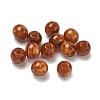Opaque Resin European Beads RESI-F073-15-1