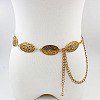 Vintage Alloy Geometric Oval Link Chain Waist Belly Chains for Women FS-WGD731C-05-1
