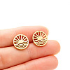 Valentine's Day 304 Stainless Steel Stud Earrings WGDCE41-05-1