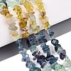 Natural Fluorite & Amethyst & Citrine(Heated) Beads Strands G-N371-02A-01-2