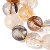 Natural Yellow Hematoid Quartz Golden Healer Quartz Beads Strands GG-CBA4808-H01-02-4