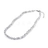 Glass Beaded Necklaces NJEW-JN02271-03-1