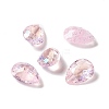 Crackle Moonlight Style K9 Glass Rhinestone Cabochons RGLA-J024-B-IO-3