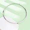 4MM 201 Stainless Steel Wire Choker Necklaces NJEW-Z098-06P-4