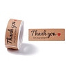 Rectangle Thank You Theme Paper Stickers DIY-B041-33C-1