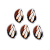 Printed Translucent Acrylic Pendants OACR-N133-028-1