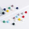 Opaque Solid Color Glass Beads EGLA-JP0002-01D-8mm-4
