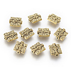 Tibetan Style Alloy Rectangle Beads GLF0660Y-NF-1