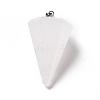 Natural Quartz Crystal Pendants G-F714-02F-2