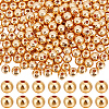 Beebeecraft 200Pcs Rack Plating Brass Beads KK-BBC0011-15B-1