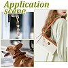 4Pcs Brass Screw Carabiner Lock Charms KK-DC0004-65-6
