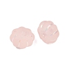 Frosted Transparent Acrylic Beads OACR-P029-03B-02-3