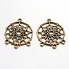 Tibetan Style Alloy Chandelier Components Links LS-TIBE-A30127-AB-NR-1