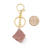 Natural and Synthetic Stone Keychain KEYC-JKC00300-5