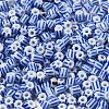 8/0 Opaque Colours Seep Glass Seed Beads SEED-F003-04B-02-3