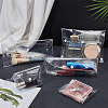 5Pcs 5 Styles Rectangle Transparent PVC Cosmetic Pouches AJEW-FG0004-33-5
