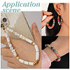 500Pcs 2 Colors CCB Plastic Beads CCB-ME0001-07-5