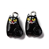 Halloween Theme Opaque Resin Pendants RESI-D075-01D-1