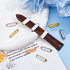 12 Bags 3 Colors Alloy Heat Transfer Watch Band Accessories FIND-DC0007-60A-4