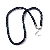 5MM Nylon Twisted Cord Necklace Making FIND-G096-01P-23-1