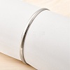 304 Stainless Steel Plain Bangles for Women BJEW-V004-02A-P-3