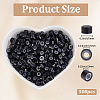 500Pcs Silicone Hair Coil Cuffs OHAR-SP0001-14B-2
