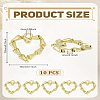 10Pcs Alloy Pendants FIND-LP0005-45-2