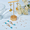 60Pcs Brass Stud Earrings Findings KK-BBC0004-99-4