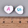Opaque Acrylic Enamel Beads SACR-Q001-16A-B01-4