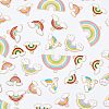 60Pcs 6 Style Alloy Enamel Pendants ENAM-NB0001-53-3