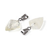 Natural Lemon Quartz Pendants G-N349-18P-05-2