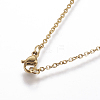 304 Stainless Steel Jewelry Sets SJEW-P159-07G-2