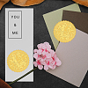 Self Adhesive Gold Foil Embossed Stickers DIY-WH0211-318-6